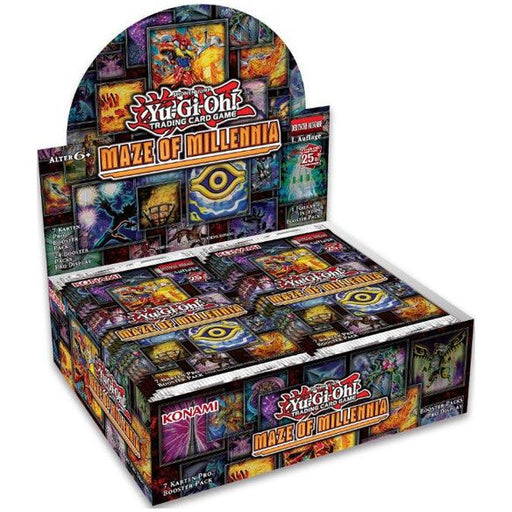 Yugioh Maze of Millennia Booster Box Jan 19th Pre-Order - Tistaminis