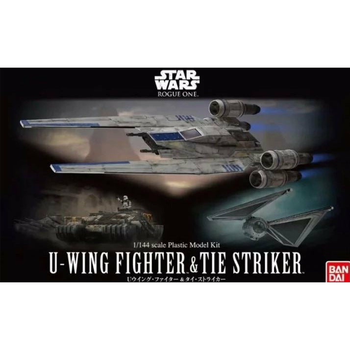 Bandai Star Wars 1/144 U-Wing Fighter & TIE Striker New - TISTA MINIS
