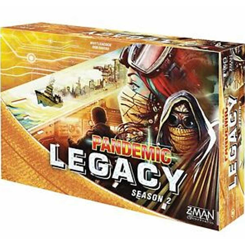 PANDEMIC LEGACY S2 YELLOW EDITION BOARD GAME NEW - Tistaminis
