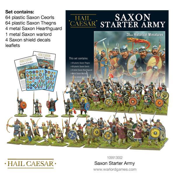 Hail Caesar Saxon Starter Army New - Tistaminis