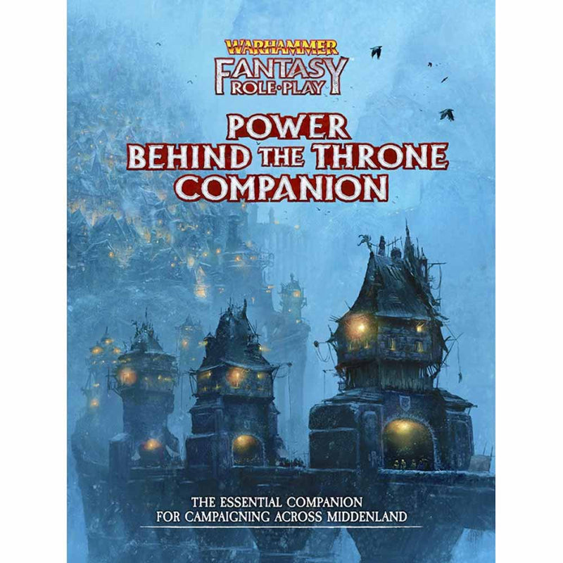 WARHAMMER FANTASY ROLEPLAY VOL 3 POWER BEHIND THE THRONE COMPANION NEW - Tistaminis