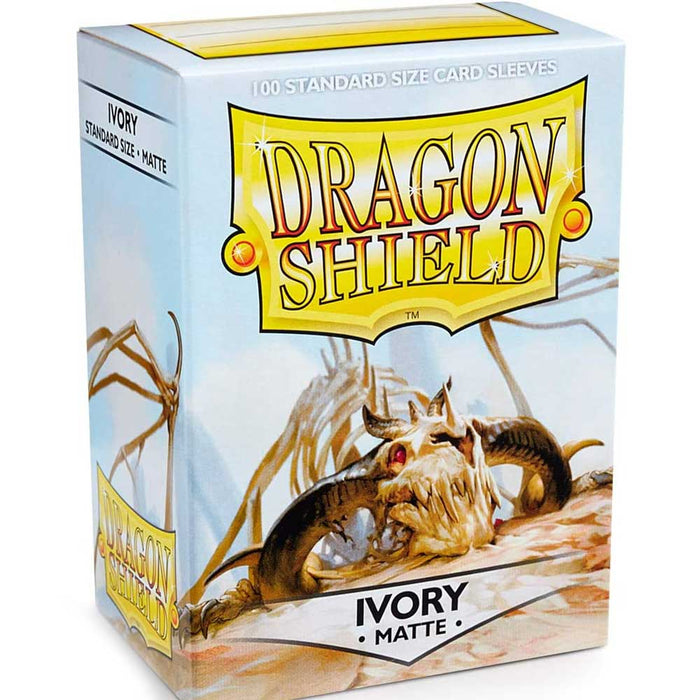 DRAGON SHIELD IVORY MATTE NEW - Tistaminis