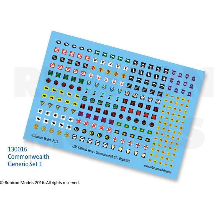 Commonwealth Generic Set 1 Decal Sheet - Tistaminis