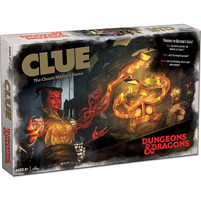 CLUE DUNGEONS & DRAGONS 2019 BOARD GAME NEW - Tistaminis