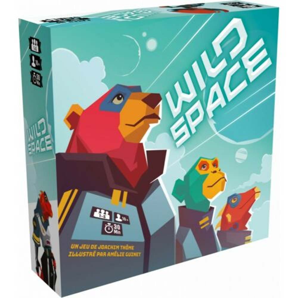 WILD SPACE CARD GAME NEW - Tistaminis