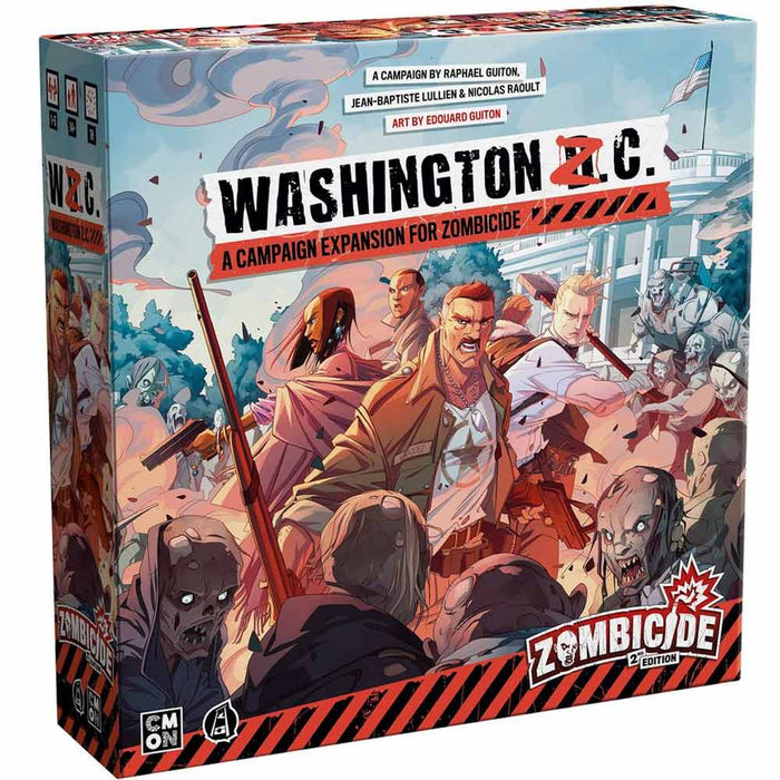 ZOMBICIDE 2ND EDITION WASHINGTON Z.C. PRE-ORDER - Tistaminis