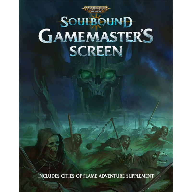 WARHAMMER AGE OF SIGMAR RPG SOULBOUND GM SCREEN NEW - Tistaminis