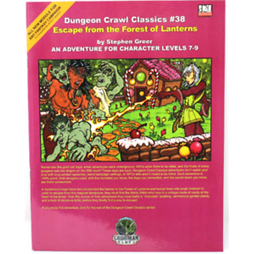 DUNGEON CRAWL CLASSICS #38: ESCAPE FROM THE FOREST OF LANTERN 5 NEW - Tistaminis