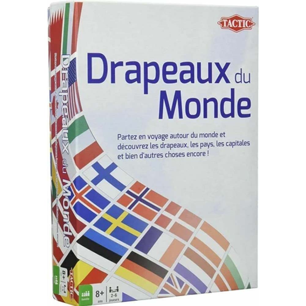 DRAPEAUX DU MONDE FRENCH LANGUAGE GAME NEW - Tistaminis