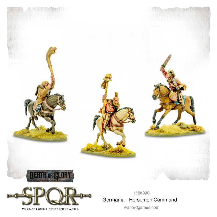 SPQR: Germania - Germanic Horsemen command New - Tistaminis