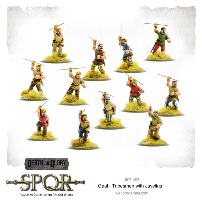 SPQR: Gaul - Tribesmen with javelins New - Tistaminis