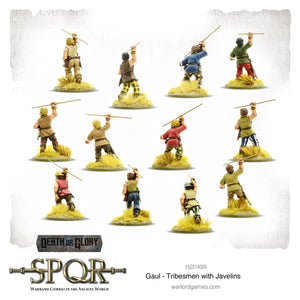SPQR: Gaul - Tribesmen with javelins New - Tistaminis