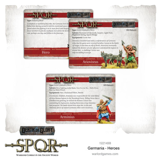 SPQR: Germania - Heroes New - Tistaminis