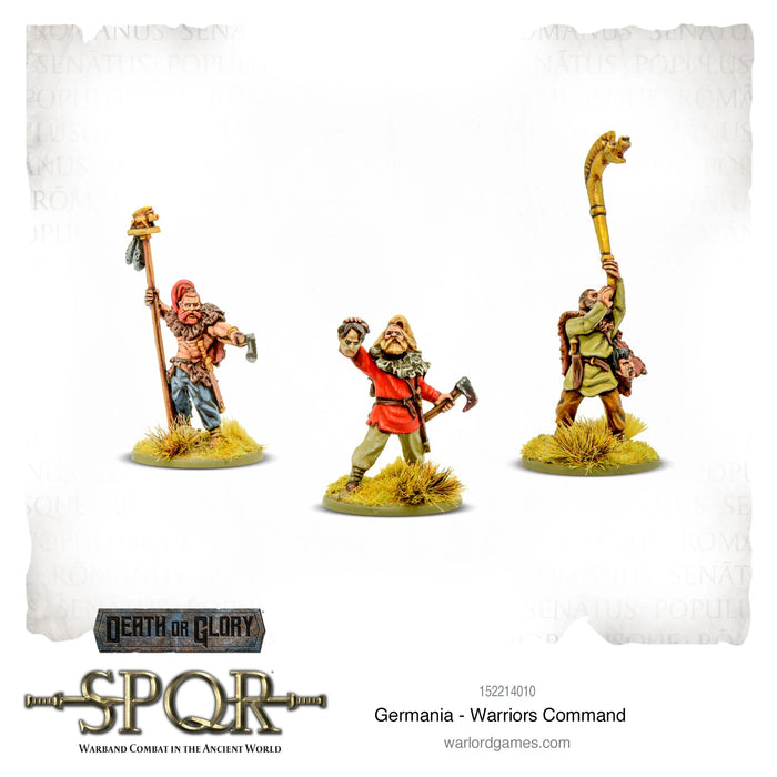 SPQR: Germania - Germanic Warriors command New - Tistaminis