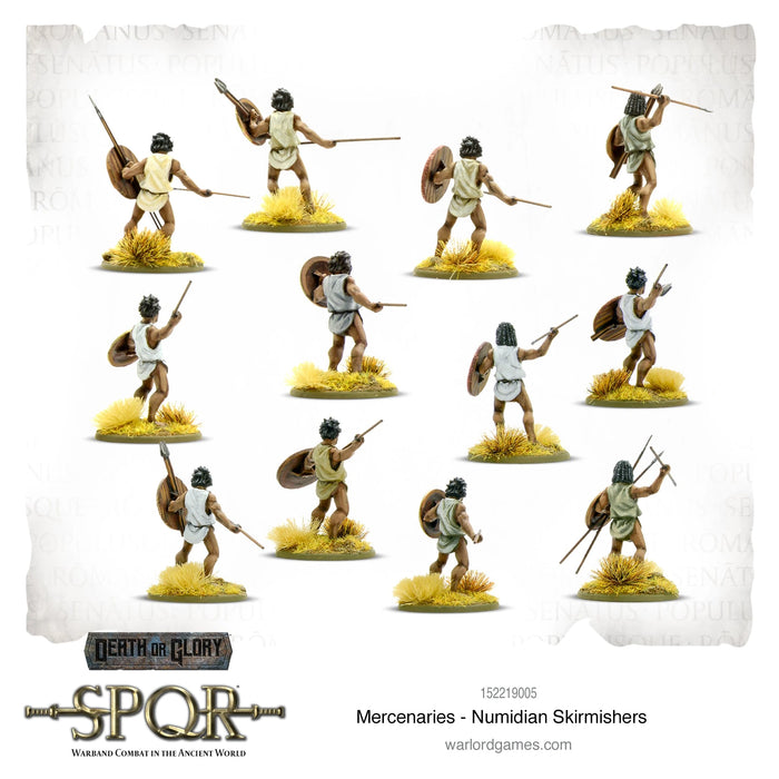 SPQR: Mercenaries Numidian Skirmishers New - Tistaminis