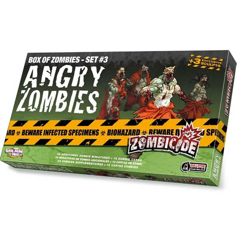 ZOMBICIDE 2 ANGRY ZOMBIES BOX OF ZOMBIES #3 NEW - Tistaminis