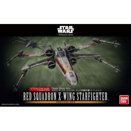 Bandai Red Squadron X-Wing Starfighter Special Set "Rogue One", Bandai Star Wars - Tistaminis