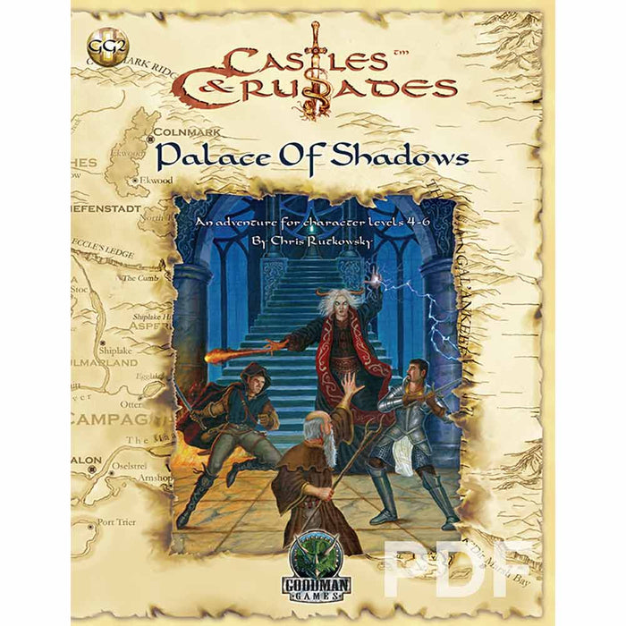 GOODMAN GAMES CASTLES & CRUSADES PALACE OF SHADOWS NEW - Tistaminis