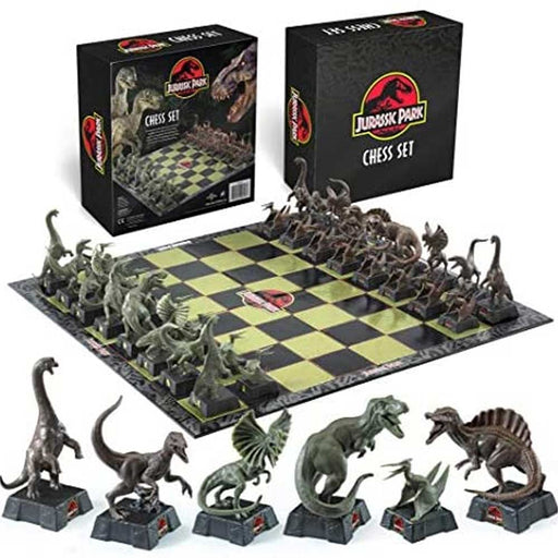 JURASSIC PARK CHESS SET NEW - Tistaminis