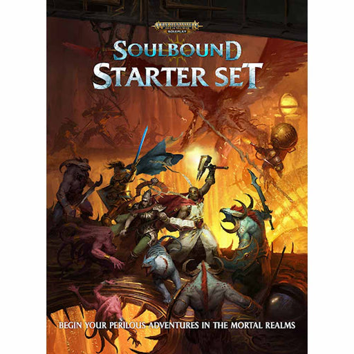 WARHAMMER AGE OF SIGMAR ROLEPLAY SOULBOUND STARTER NEW - Tistaminis