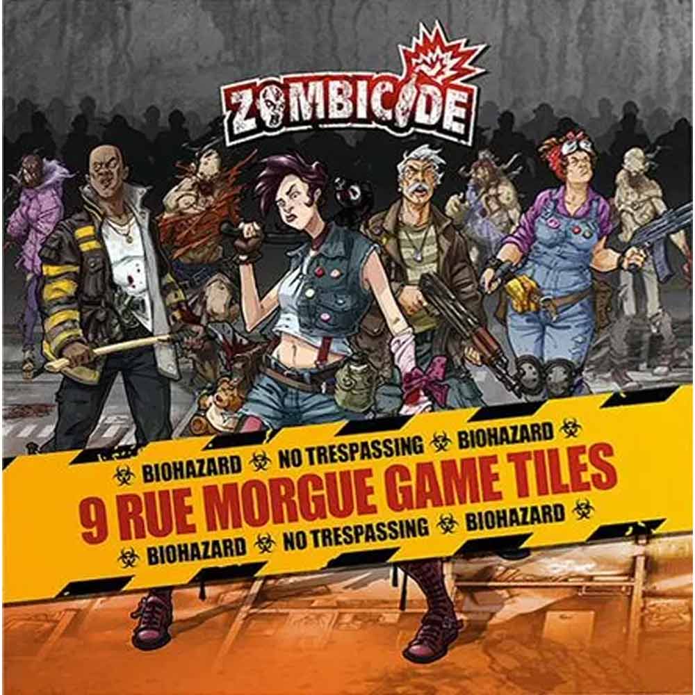 ZOMBICIDE RUE MORGUE TILE PACK NEW - Tistaminis