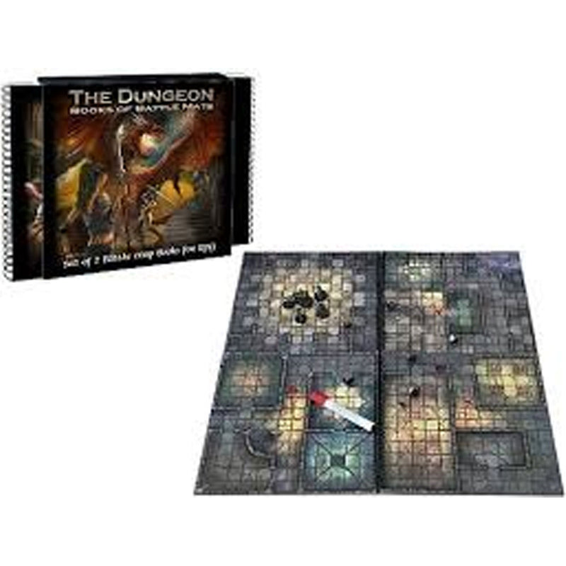 THE DUNGEON BOOKS OF BATTLE MATS NEW - Tistaminis