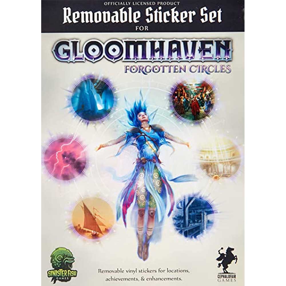 NEW GLOOMHAVEN REMOVEABLE STICKERS FORGOTTEN CIRCLES - Tistaminis