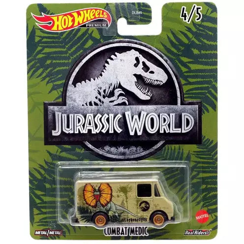 Hot Wheels Premium: Jurassic World: Combat Medic - Tistaminis