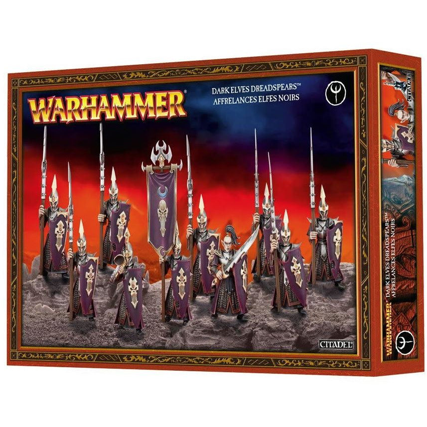 Warhammer Dark Elves Dreadspears Spearmen New - Tistaminis