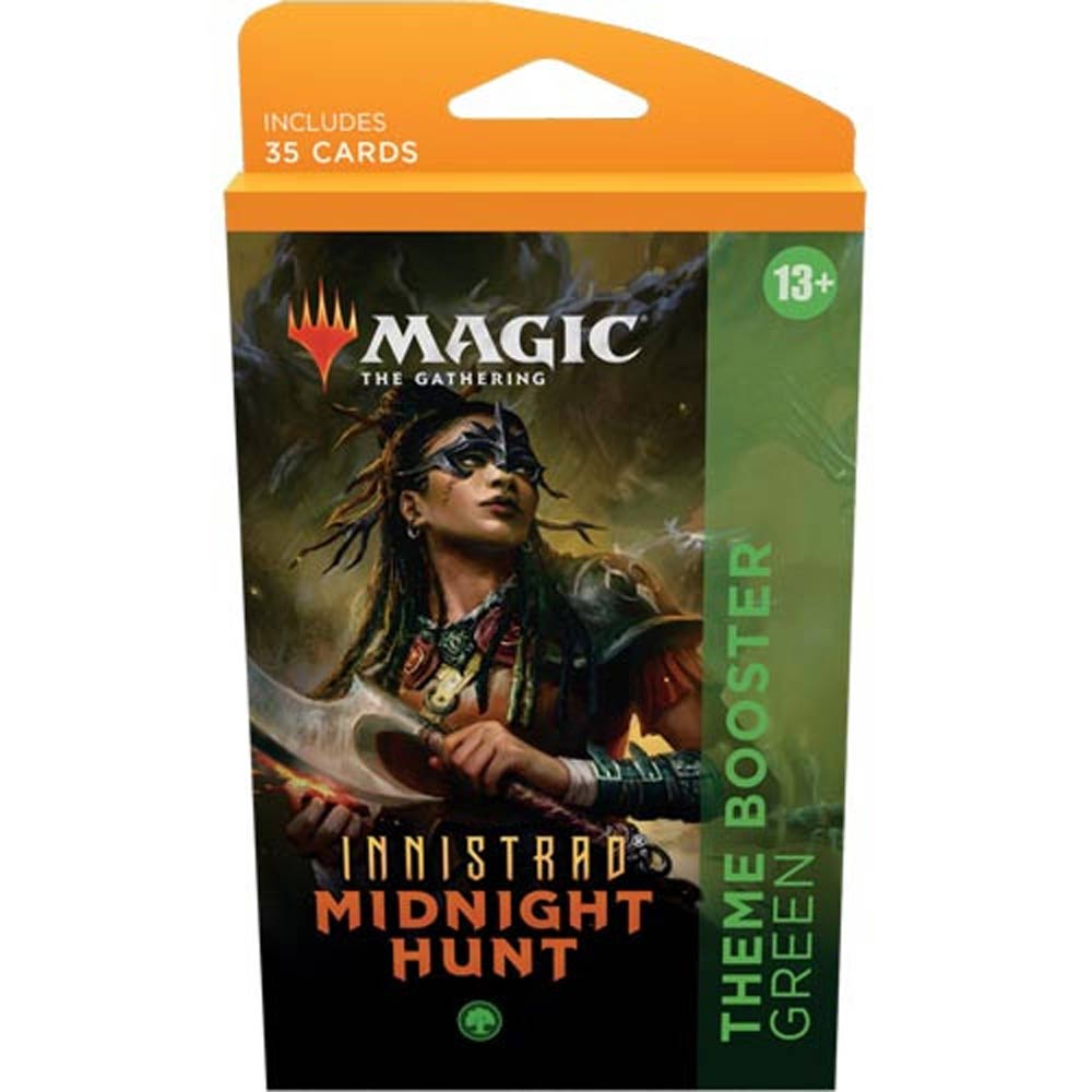 Magic The Gathering Innistrad Midnight Hunt Theme Booster - Green - Tistaminis
