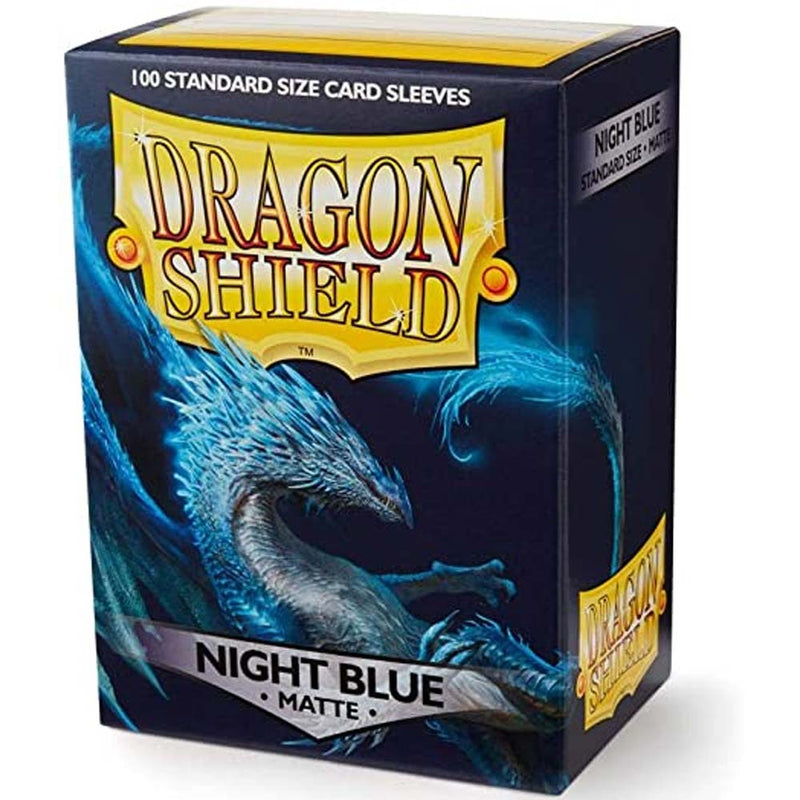 DRAGON SHIELD NIGHT BLUE MATTE NEW - Tistaminis