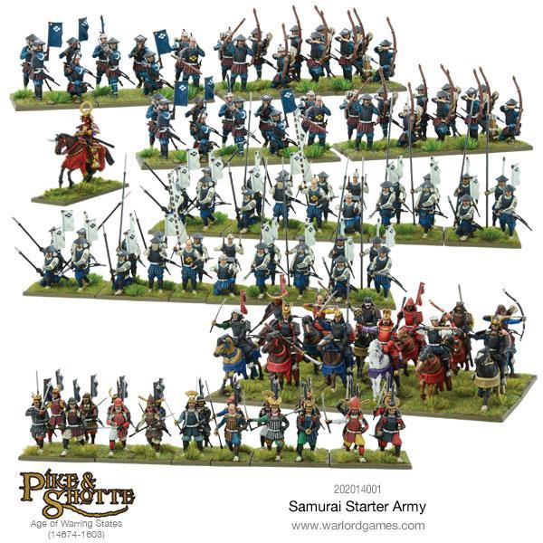 Pike and Shott	Samurai Starter Army New - Tistaminis