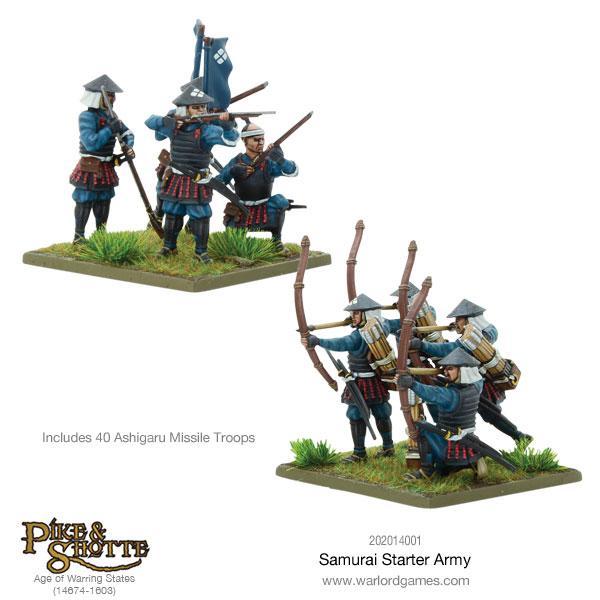 Pike and Shott	Samurai Starter Army New - Tistaminis