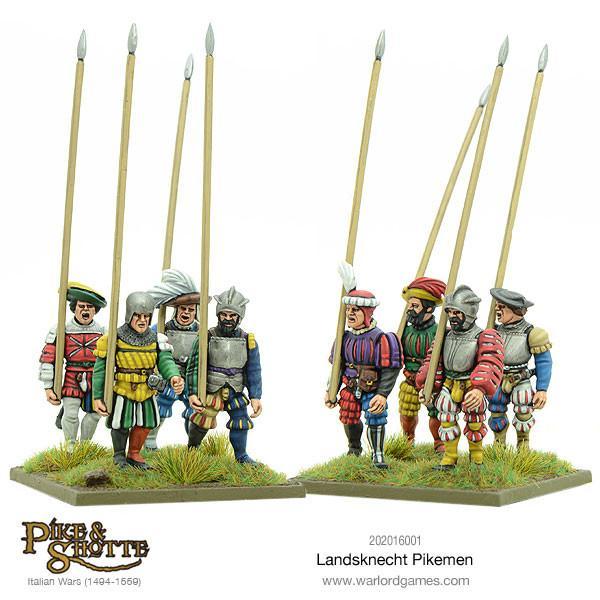 Pike & Shotte: Landsknechts Pikemen New - Tistaminis