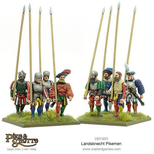 Pike & Shotte: Landsknechts Pikemen New - Tistaminis