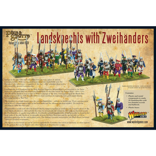 Pike & Shotte:  Landsknechts with Zweihanders New - Tistaminis