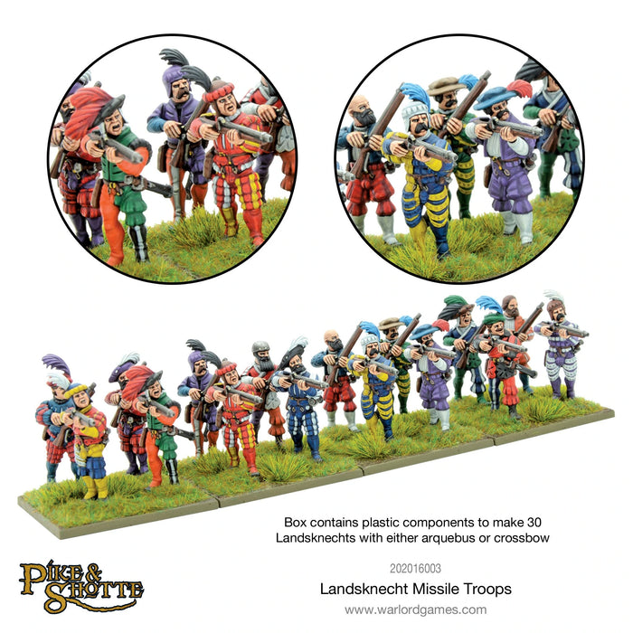 Pike & Shotte:  Landsknecht Missile Troops New - Tistaminis