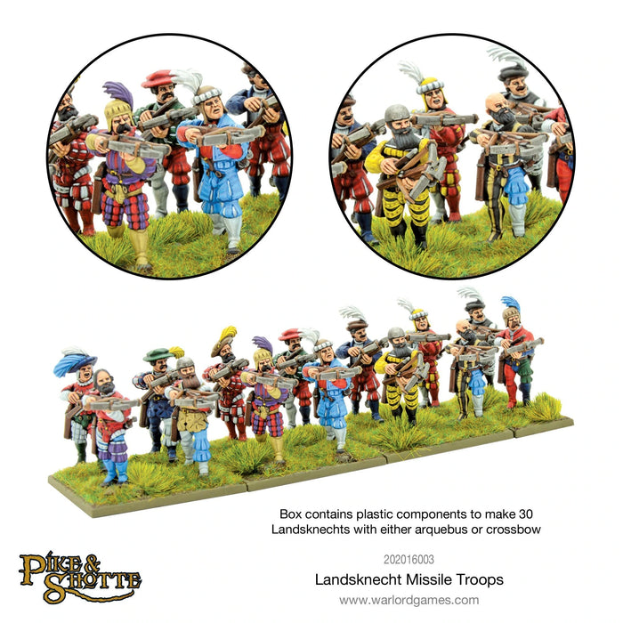 Pike & Shotte:  Landsknecht Missile Troops New - Tistaminis