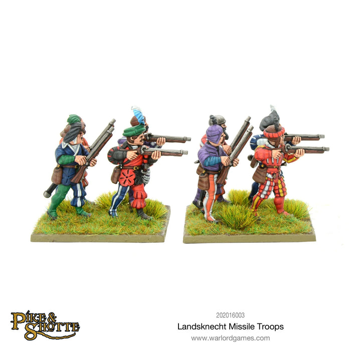 Pike & Shotte:  Landsknecht Missile Troops New - Tistaminis