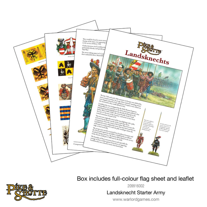 Pike and Shotte Landsknecht Starter Army New - Tistaminis