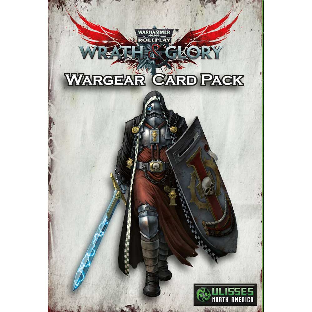 WARHAMMER WRATH AND GLORY WARGEAR CARD PACK NEW - Tistaminis