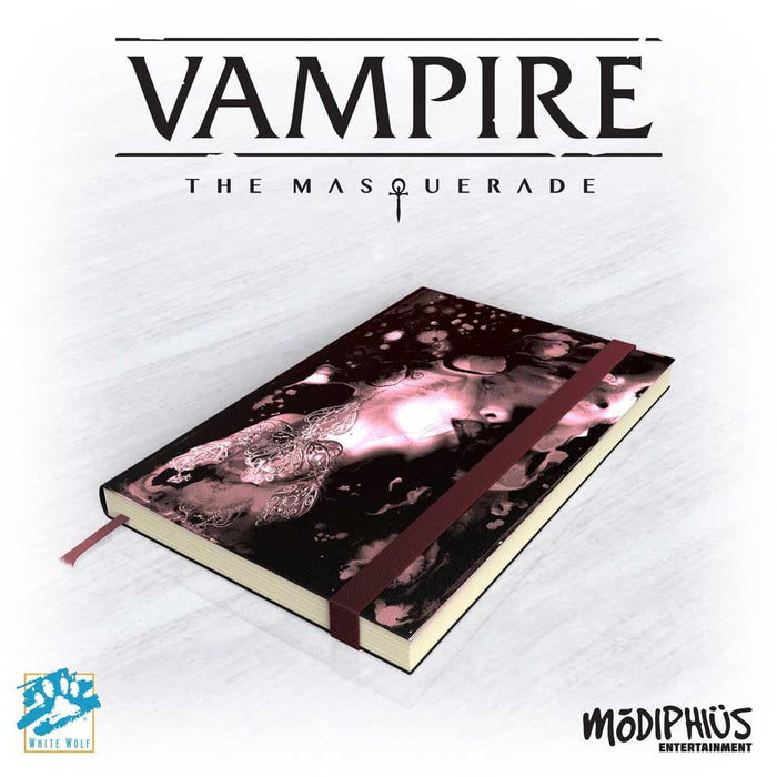 VAMPIRE: THE MASQUERADE 5TH ED: OFFICIAL NOTEBOOK NEW - Tistaminis