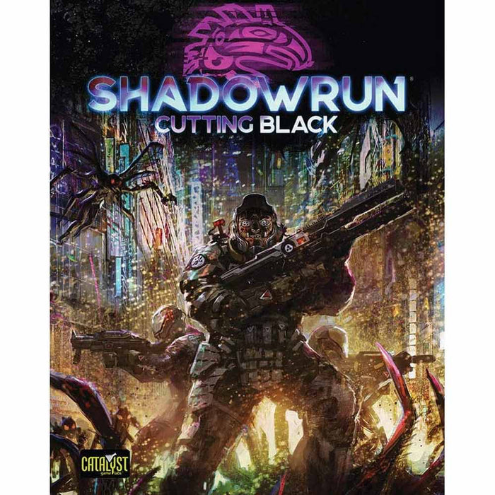 SHADOWRUN: CUTTING BLACK BOOK NEW - Tistaminis