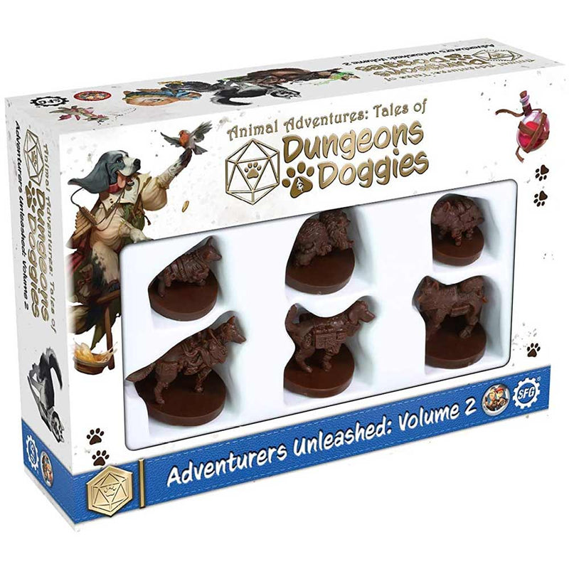 ANIMAL ADVENTURES: DUNGEONS AND DOGGIES BOX 2 NEW - Tistaminis