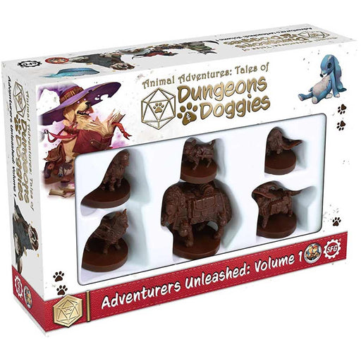 ANIMAL ADVENTURES: DUNGEONS AND DOGGIES BOX 1 NEW - Tistaminis