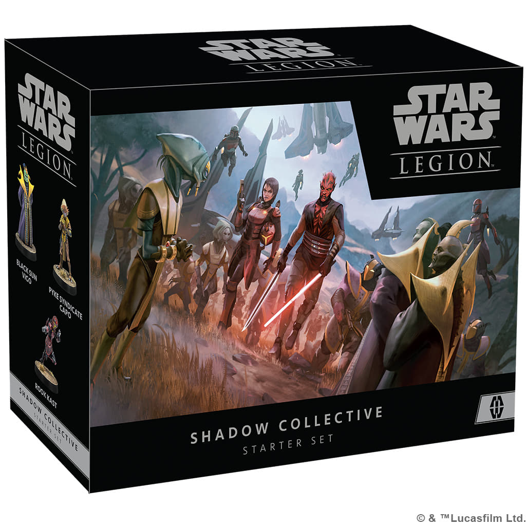 Star Wars Legion Shadow Collective Starter Set June 17 Pre-Order - Tistaminis