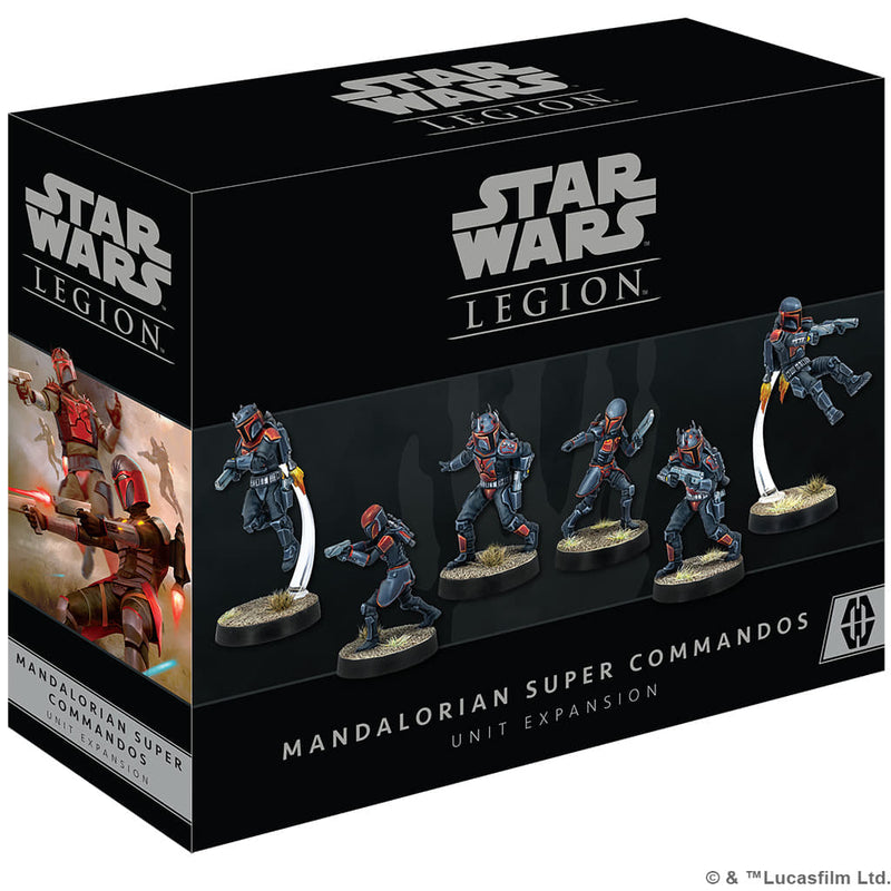 Star Wars: Legion: Mandalorian Super Commandos Unit Expansion - June 17th Pre Order - Tistaminis