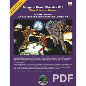 DUNGEON CRAWL CLASSICS #19: THE VOLCANO CAVES NEW - Tistaminis