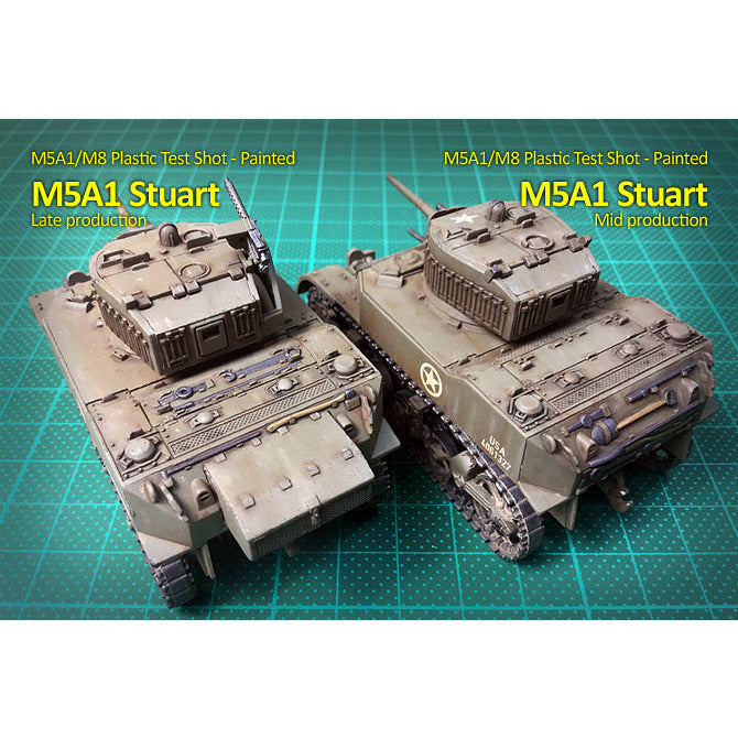 Rubicon American	M5A1 Stuart / M5A1 Recce New - Tistaminis