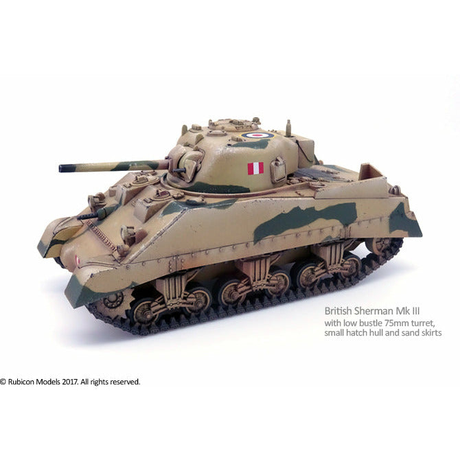 Rubicon American  M4A2 Sherman / Sherman Mk III New - Tistaminis